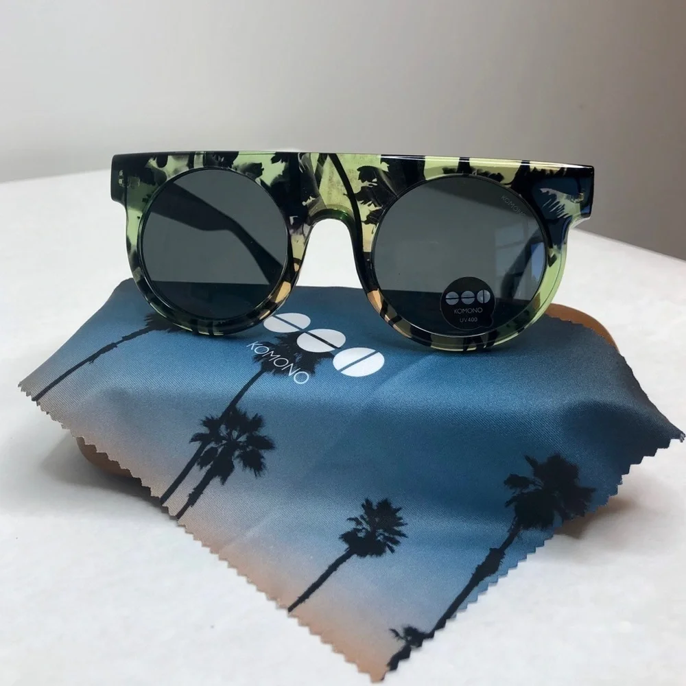 New KOMONO Hippolyte Palms Sunglasses